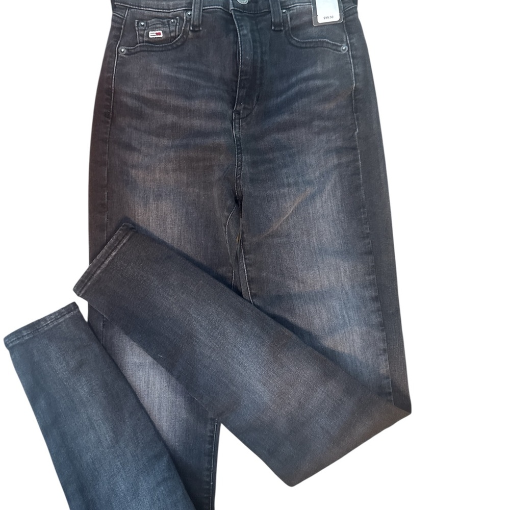 Tommy Hilfiger Women's High Rise Jeans - Dark Blue